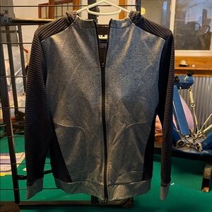 Kids' Gray and Black Hoodie